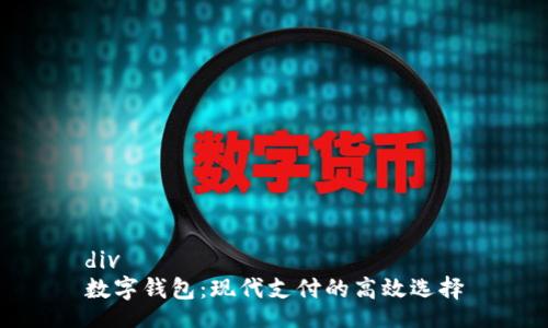 div
数字钱包：现代支付的高效选择