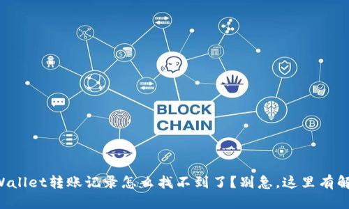 我的TPWallet转账记录怎么找不到了？别急，这里有解决方法！